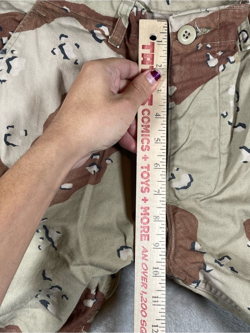 Vintage Chocolate Chip Desert Camo Military Cargo Pants - Picture 12 of 13